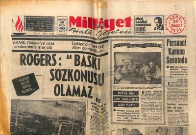 Milliyet Gazetesi - 24 Temmuz 1970 - Sanayi Mallarımız Ortak Pazara Rahat Girecek GZ110808 - 1