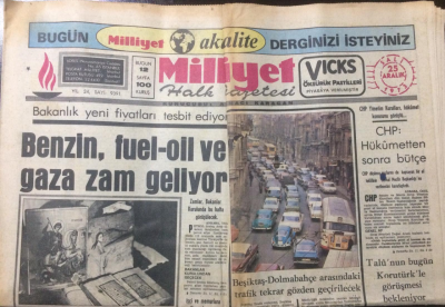 Milliyet Gazetesi 25 Aralık 1973 - Filiz Akın İşte Adayım - GZ12639 - 1