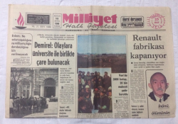 Milliyet Gazetesi 25 Aralık 1976 - ErbakanTürkiye En Huzurlu Ülkelerdendir - GZ15773 - 1