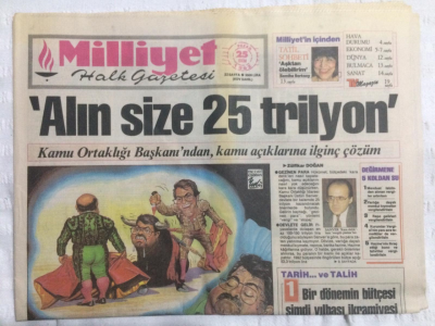 Milliyet Gazetesi 25 Ekim 1992 - Kayahan,Mutluluk Sahoşu - GZ21250 - 1