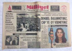 Milliyet Gazetesi 25 Eylül 1975 - Demirel Bölünmeyiniz, CHPye Oy Vermeyiniz - GZ17695 - 2