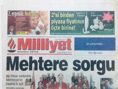 Milliyet Gazetesi 25 Eylül 2000 - Artoyu Çorbacıda Vurdular GZ41236 - 1