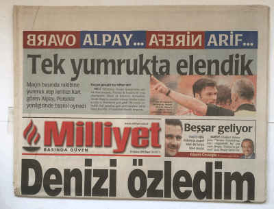 Milliyet Gazetesi 25 Haziran 2000 - Ekonomik Afet Bölgesi Diyarbakır GZ5387 - 2