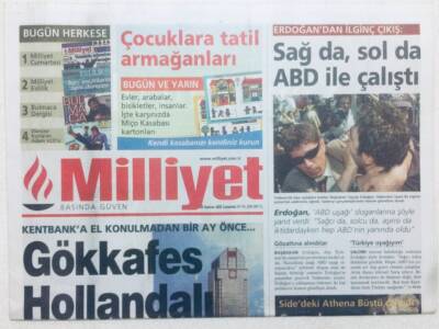 Milliyet Gazetesi 25 Haziran 2005 - Samuray Kılıçlı Türklere Baskın GZ43029 - 1