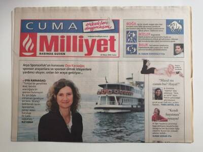 Milliyet Gazetesi 25 Nisan 2003 Afife Jale Tiyatro Ödülleri -GZ14496 - 1