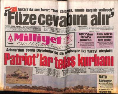 Milliyet Gazetesi 25 Ocak 1991 - Doğum Günü Hediyesi GZ55775 - 1