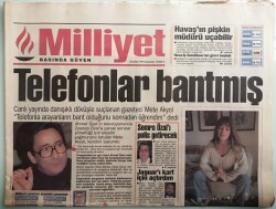 Milliyet Gazetesi 25 Şubat 1995 Tarkana Başbakan Muamelesi - GZ44215 - 2