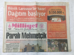 Milliyet Gazetesi 26 Aralık 1992 - Paralı Mehmetçik - GZ15732 - 2
