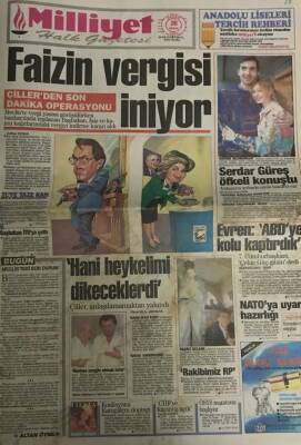 Milliyet Gazetesi 26 Aralık 1993-Çillerden Son Dakika Operasyonu GZ45506 - 1