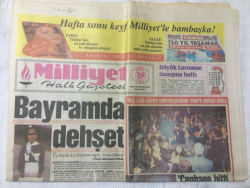 Milliyet Gazetesi 26 Mart 1993 - Kleridesten Dört Hayır - GZ15996 - 2