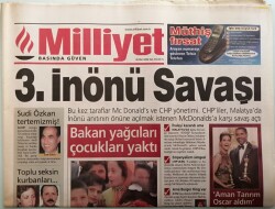 Milliyet Gazetesi 26 Mart 2002 2 Başkana Soruşturma - GZ44423 - 2