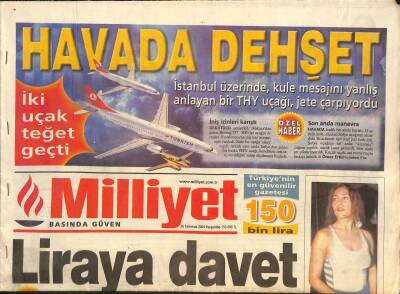 Milliyet Gazetesi 26 Temmuz 2001 - Galatasaraya İhanet - İşte Hülya Avşarın Mucize Diyeti GZ126978 - 1