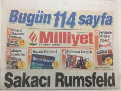 Milliyet Gazetesi 26 Temmuz 2003 - Yılın Transferi Hakan Şükür GZ47096 - 1