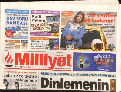 Milliyet Gazetesi 27 Ağustos 2005 - Hacker Atillaya FBI Operasyonu GZ82439 - 1