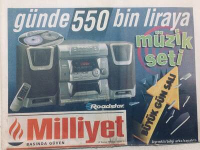 Milliyet Gazetesi 27 Haziran 1999 - Vurguna Bak GZ46988 - 1