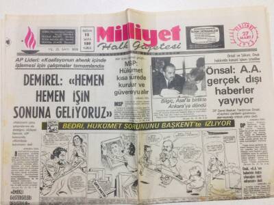 Milliyet Gazetesi 27 Mart 1975 - Sançar, Tank Ve Nakliye Uçağı Yapımı Başlıyor GZ53669 - 1