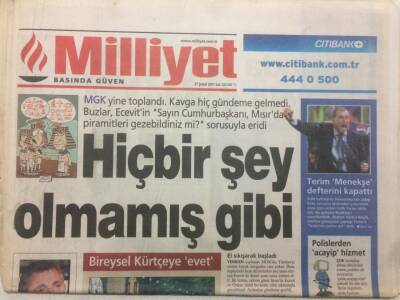 Milliyet Gazetesi 27 Şubat 2001 - Müritlerini Dönerci Yaptı GZ48548 - 1