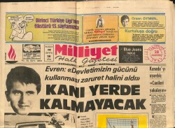 Milliyet Gazetesi 28 Ağustos 1982 - Ermeni Terörü Kanada'da Yoğunlaşmıştı - Müjde Ar Atilla Özdemiroğlu İle Evleneceğini Açıkladı GZ140099 - 1