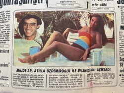 Milliyet Gazetesi 28 Ağustos 1982 - Ermeni Terörü Kanada'da Yoğunlaşmıştı - Müjde Ar Atilla Özdemiroğlu İle Evleneceğini Açıkladı GZ140099 - 2