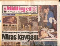 Milliyet Gazetesi 28 Aralık 1989 - Miras Kavgası, Bütçede Düello GZ66587 - 1