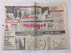 Milliyet Gazetesi 28 Ekim 1983 - Sunalp Oyların Düşmesi Devlete Karşı Bir Harekettir - GZ15675 - 1