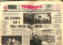 Milliyet Gazetesi 28 Mart 1976 - Demirel CHP Sınıf Kavgası İstiyor GZ59839 - 1