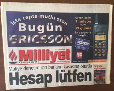 Milliyet Gazetesi 28 Mayıs 2000 - Askerden Sivil Davet Güneydoğuyu Kucaklayın GZ6764 - 1
