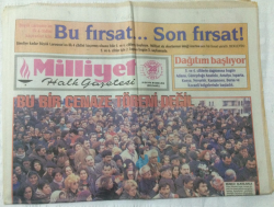 Milliyet Gazetesi 28 Ocak 1993 - 2-0 Fenerbahçe Geç Uyandı - GZ17005 - 2