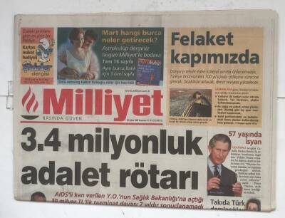Milliyet Gazetesi 28 Şubat 2005 - 3.4 Milyonluk Adalet Rötarı GZ8435 - 1