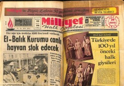 Milliyet Gazetesi 29 Ağustos 1972 - Et Balık Kurumu Canlı Hayvan Stok Edecek GZ59842 - 1