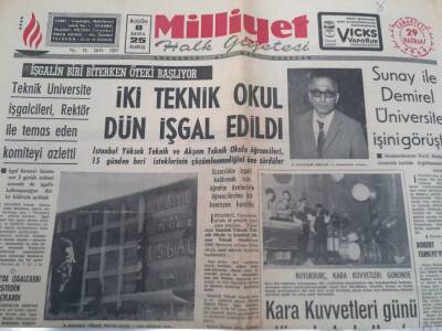 Milliyet Gazetesi - 29 Haziran 1968 - Asgari Ücret 12 Liraya Çıkacak GZ112267 - 1