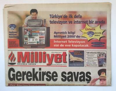 Milliyet Gazetesi 29 Haziran 2000 - Prof.Dr. Halil İnalcık İstanbul İşgal Edilmedi GZ8767 - 1