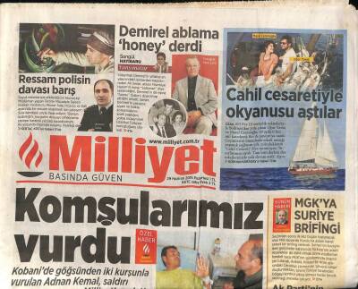 Milliyet Gazetesi 29 Haziran 2015 - Zenitin Notlarından Çıkan Yeni Deliller - MGKya Suriye Brifingi GZ98252 - 1