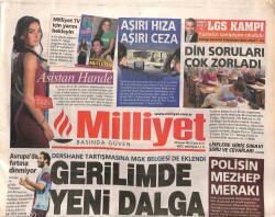 Milliyet Gazetesi 29 Kasım 2013 - Erdoğanı Torontoda 6 Gün Dinlemişler - Sigara Paketlerinde Beyaz Sayfa Açılıyor GZ100423 - 1