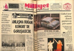Milliyet Gazetesi 29 Mart 1976 - Doğanşehirde Halk Polisle Çatıştı GZ59838 - 2