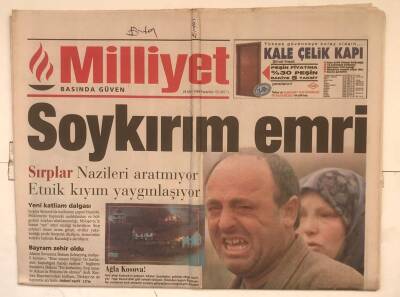 Milliyet Gazetesi 29 Mart 1999 - Uluslararası Umut Kapısı İstanbul GZ7725 - 1