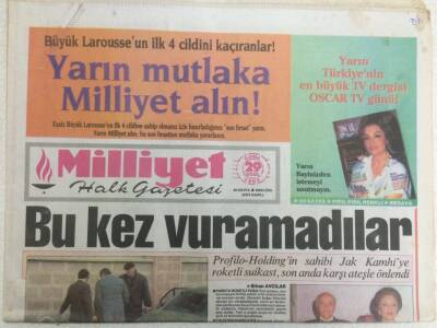 Milliyet Gazetesi 29 Ocak 1993 - Özalın Kulağı Clintonda GZ35854 - 1