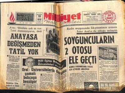 Milliyet Gazetesi 29 Temmuz 1971 - Onassis, Lockheed Ve Dassault Firmaları Uçak Sanayi Kurmak İçin Atinaya Teklifte Bulundu GZ58914 - 1