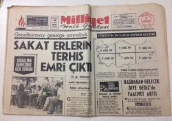 Milliyet Gazetesi 3 Ağustos 1970 - Antonioninin Gözleri Pameladaydı... - GZ15534 - 2