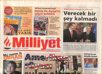 Milliyet Gazetesi 3 Eylül 2005 - Ajda Pekkan , Her Daim İddialı GZ84569 - 1