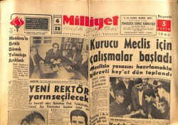 Milliyet Gazetesi 3 Kasım 1960 - Menderesin Örtülü Ödenek Yolsuzluğu Açıklandı GZ59823 - 2