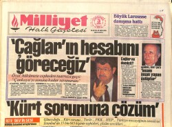 Milliyet Gazetesi 3 Mart 1993 - Maradona: Büyülendim - Tarık Akan Yolcu GZ2531 - Gökçekoleksiyon