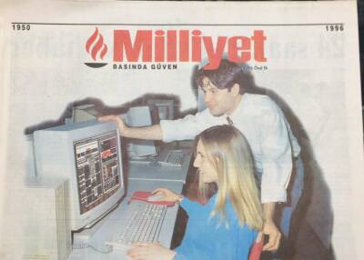 Milliyet Gazetesi 3 Mayıs 1996 Özel Eki Basında Güven GZ36227 - 1