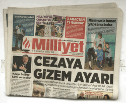 Milliyet Gazetesi 3 Mayıs 2014 - 2 Helikoptere Milis Füzesi GZ5655 - 1