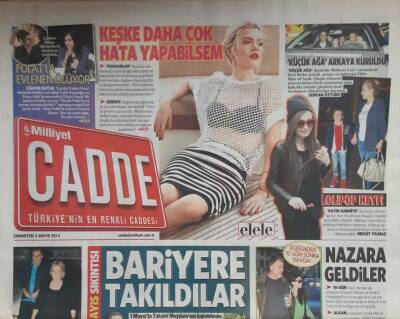 Milliyet Gazetesi 3 Mayıs 2014-Sarah Jessica Parker Sonunda İsyan Etti GZ45663 - 1