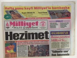 Milliyet Gazetesi 3 Nisan 1993 -Karabağda Bosna Dramı60 Bin Azeri Ermeni Kıskacında GZ6602 - 2