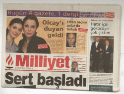Milliyet Gazetesi 3 Nisan 2005 - Petrol Spekülasyonla Yükseliyor GZ5313 - 1