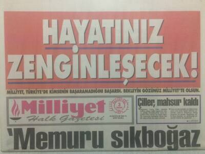 Milliyet Gazetesi 3 Ocak 1994 - Demirel Memuru Sıkboğaz Etmeyin GZ34940 - 1