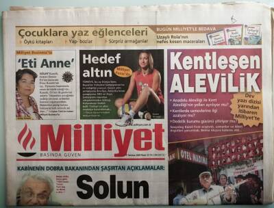 Milliyet Gazetesi 3 Temmuz 2005 Serdar Ortaçı Kimse Yatıştıramadı - Pkkdan Posta Trenine Bomba - GZ37686 - 1