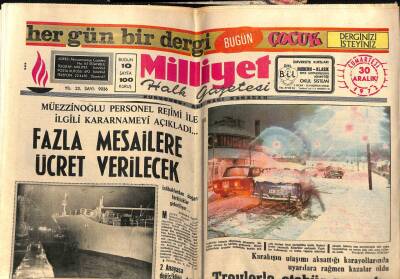 Milliyet Gazetesi 30 Aralık 1972 - İlhan Selçuk,Doğan Avcıoğlu Ve İlhami Soysal Tahliye Edildi GZ59726 - 1